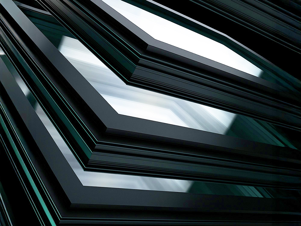 Dreifache Isolierverglasung für energieeffiziente Kunststofffenster